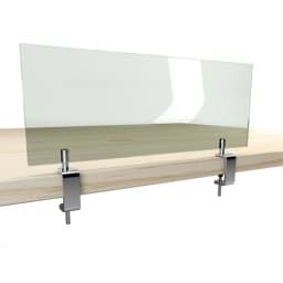 Corona Spuckschutz: Acrylglas-Scheibe mit Klemmhalter für Tischplatte Corona Spuckschutz: Acrylglas-Scheibe mit Klemmhalter für Tischplatte