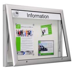 Außen-Schaukasten Vario Curve mit 5 Jahren Hersteller-Garantie Außen-Schaukasten Vario Curve mit 5 Jahren Hersteller-Garantie