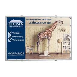 Bannerrahmen-Stecksystem für die Wandmontage zur Fassadenwerbung Bannerrahmen-Stecksystem für die Wandmontage zur Fassadenwerbung