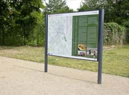 Zeige Details für Aluminium-Standschild Rio R-XL Color Bild von Aluminium-Standschild Rio R-XL Color