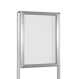 Außen-Schaukasten Curve für 16x DIN A4 mit magnethaftender Rückwand Außen-Schaukasten Curve für 16x DIN A4 mit magnethaftender Rückwand