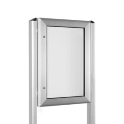 Außen-Schaukasten Curve für 3x DIN A4 im Hochformat, wetterfest Außen-Schaukasten Curve für 3x DIN A4 im Hochformat, wetterfest