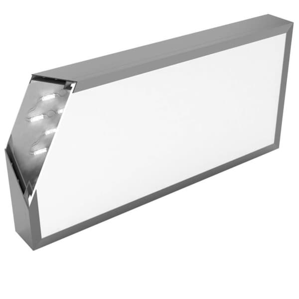 WTS LED-Wand-Leuchtkasten 100 mm flach