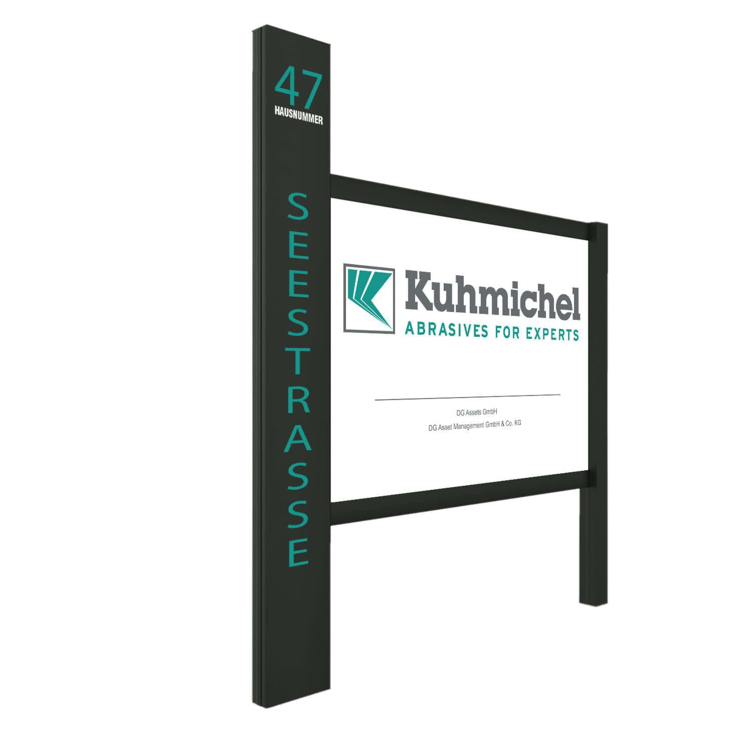 Schild im Straßenschild-Design Geschlossen - 3 mm Alu-Verbund - 52 ,  10,99 €