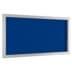 Klassischer Außen-Schaukasten, abschließbar, 5 Jahre Hersteller-Garantie, 24x DIN A4, Rückwand blau