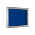 Außen-Schaukasten, abschließbar & arretierbar, 5 Jahre Hersteller-Garantie, 8x DIN A4, Rückwand blau
