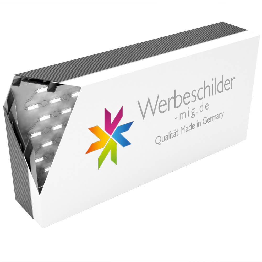 LED Leuchtkasten: WTH mit Acrylhaube